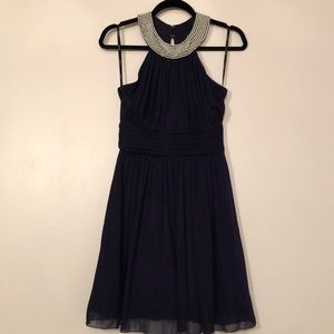 Juniors Navy Homecoming or Prom or Dance Dress